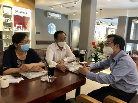 Lãnh đạo quận Tân Phú cà phê cùng doanh nghiệp, tháo gỡ khó khăn về đất đai